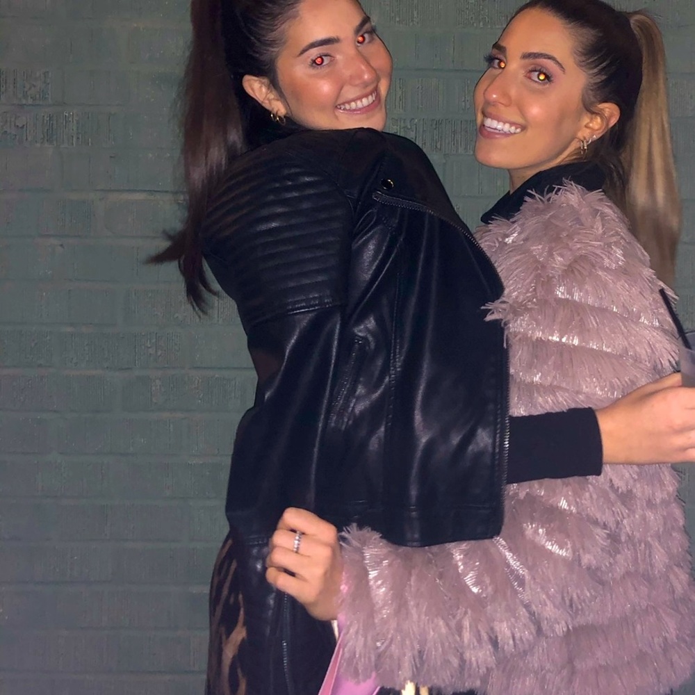 TOPSHOP MOTO LEATHER JACKET